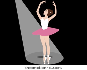 female ballet dancer