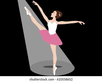 female ballet dancer