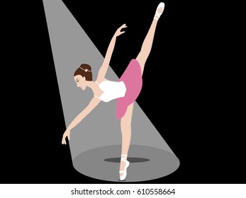 female ballet dancer