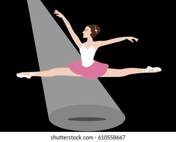 female ballet dancer