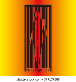 female. barcode.
