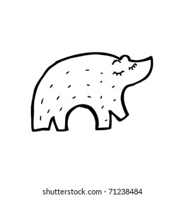 female bear cartoon