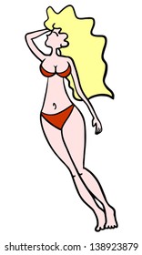 Female bikini