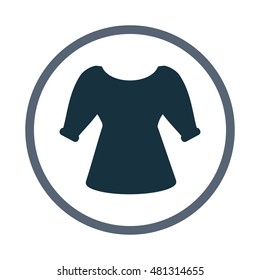 Female blouse icon