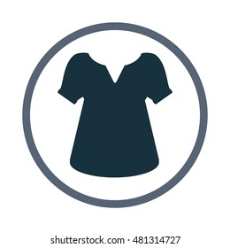 Female blouse icon