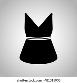 Female blouse icon
