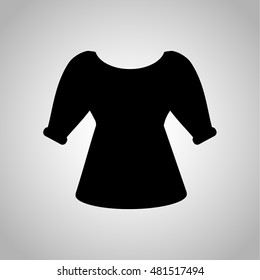 Female blouse icon