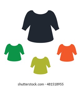 Female blouse icon