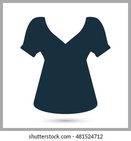 Female blouse icon