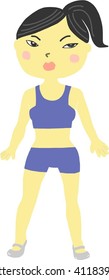 female body - front