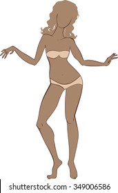 Female body template