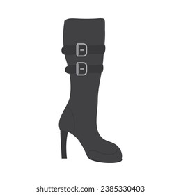 vector de balanza de arranque femenino aislado
