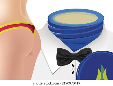 female bottoms pack of beauty cream-