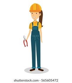 female builder avatar character