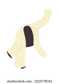 Female business blazer hand drawn illustration