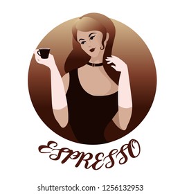 Female character humanization "Espresso"
