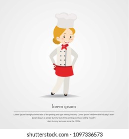 Female Chef Character Design