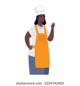 personaje de chef femenino