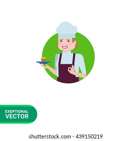 Female confectioner