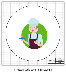 Female confectioner