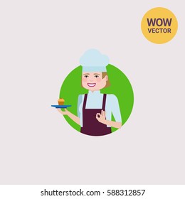 Female confectioner