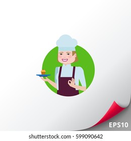 Female confectioner