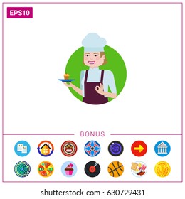 Female confectioner