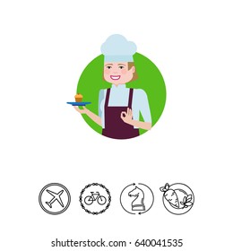 Female confectioner
