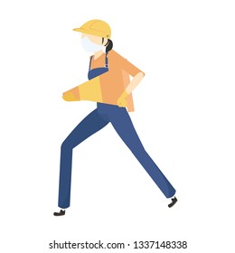 female construction workers