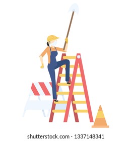 female construction workers