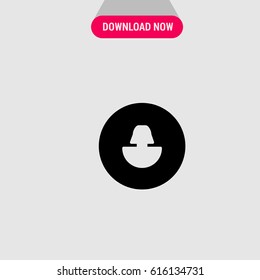 Female Contact Vector Icon