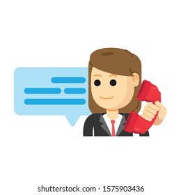 Agente de servicios al cliente, haciendo llamadas telefónicas