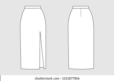 Straight Skirt High Res Stock Images Shutterstock