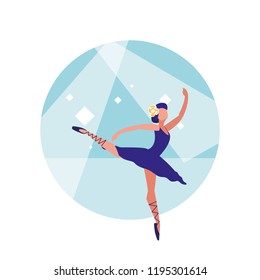 female dancer ballet character