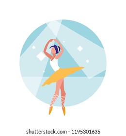 female dancer ballet character