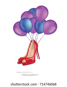 Female design concept. Vector illustration. 