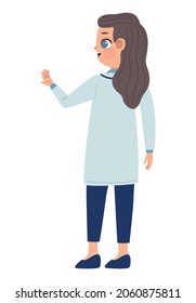 female doctor avatar worker character
