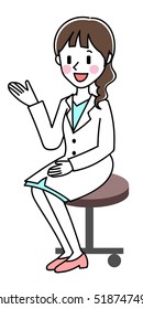 Female doctor to explain