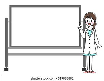 Female doctor to explain
