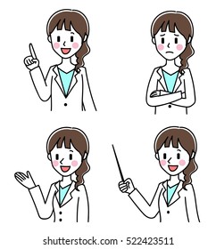 Female doctor to explain