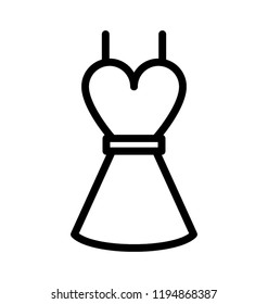 A female dress depicting frock 