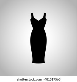 Female dress icon