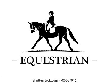 Female Equestrian Horse Riding