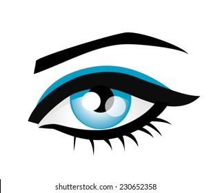 Female eye