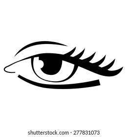 Female eye.