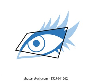 female eye icon