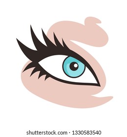female eye icon