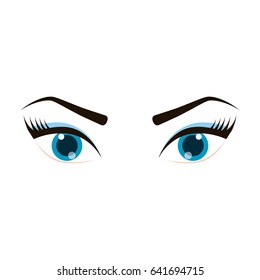 female eye icon