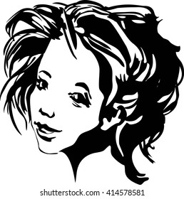 female face