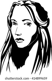 female face